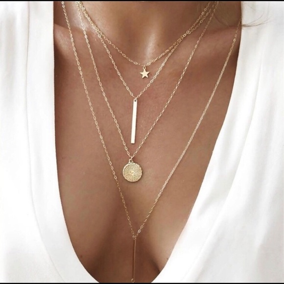solar jewelry Jewelry - Gold Charm necklaces